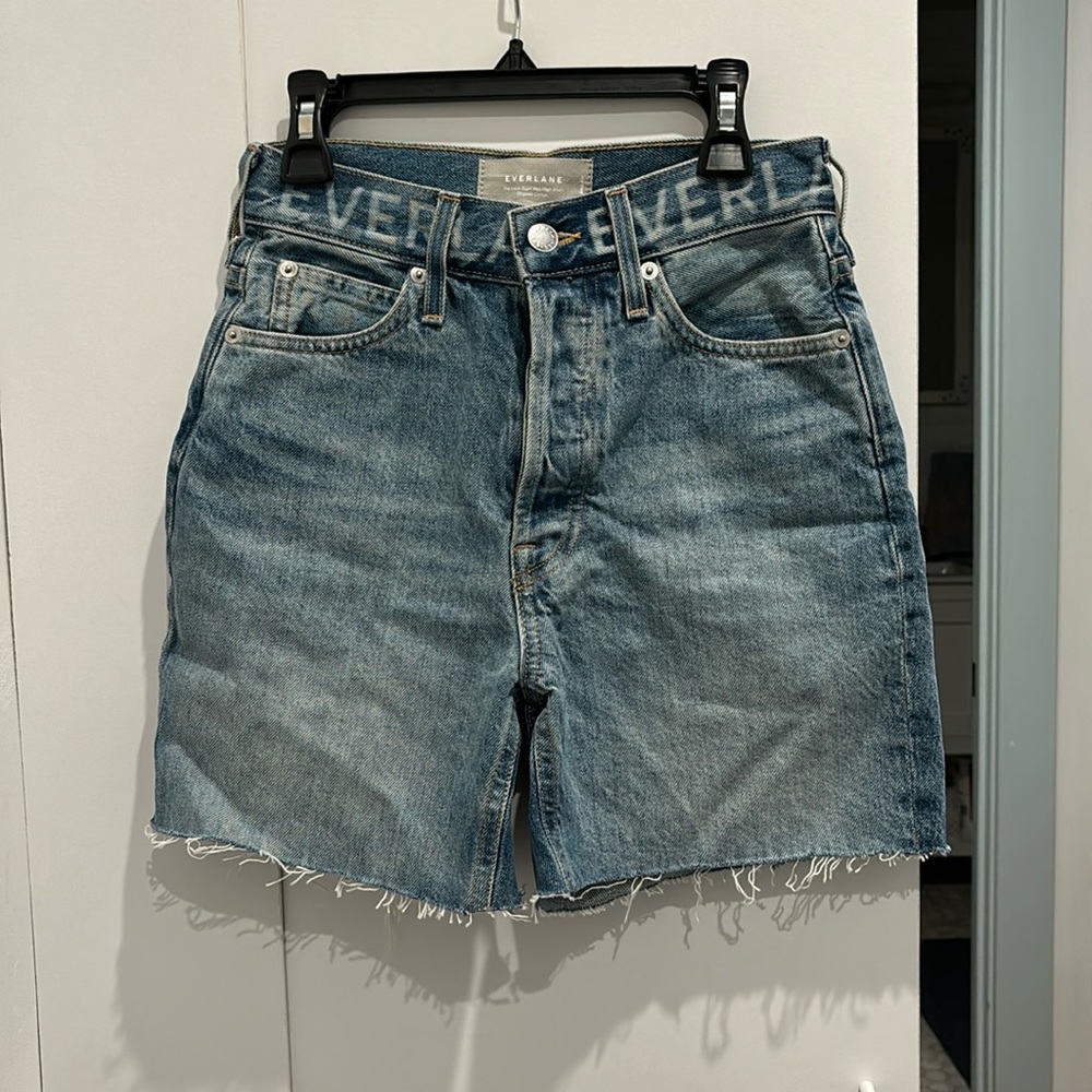 Everlane denim shorts